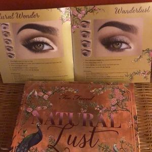BNIB Too Faced Natural Lust Palette.